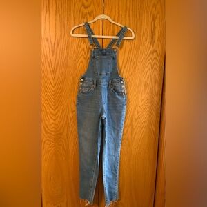 Universal Thread Women's Light Blue Denim Overalls